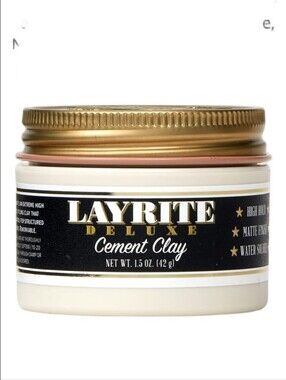 Layrite Deluxe Cement Clay Hold Styling Clay